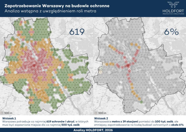 Metro w Warszawie jako schron? Eksperci biją na alarm: Luka pozostaje ogromna