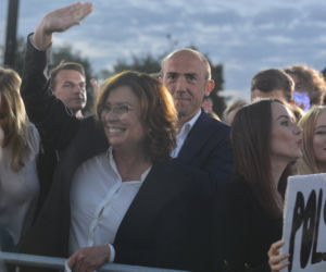 Wybory 2020. Wieczór wyborczy Rafała Trzaskowskiego