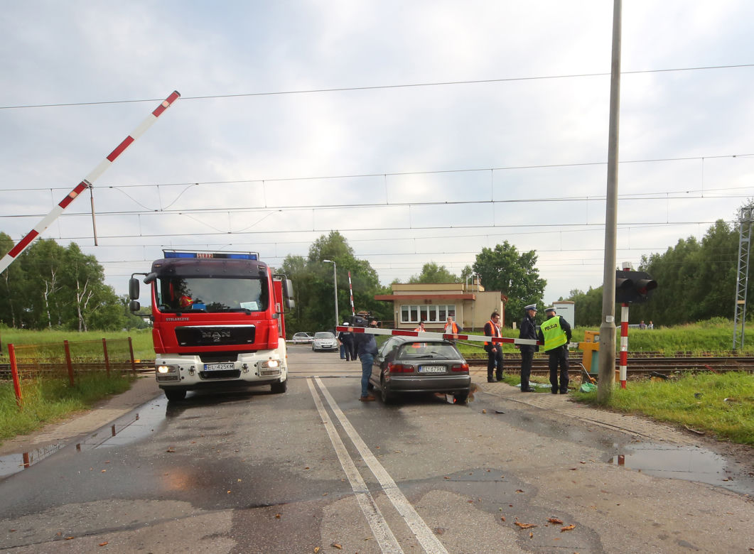 Zginął na przejeździe kolejowym