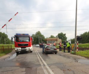Zginął na przejeździe kolejowym