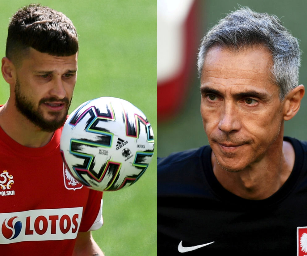 Mateusz Klich i Paulo Sousa 