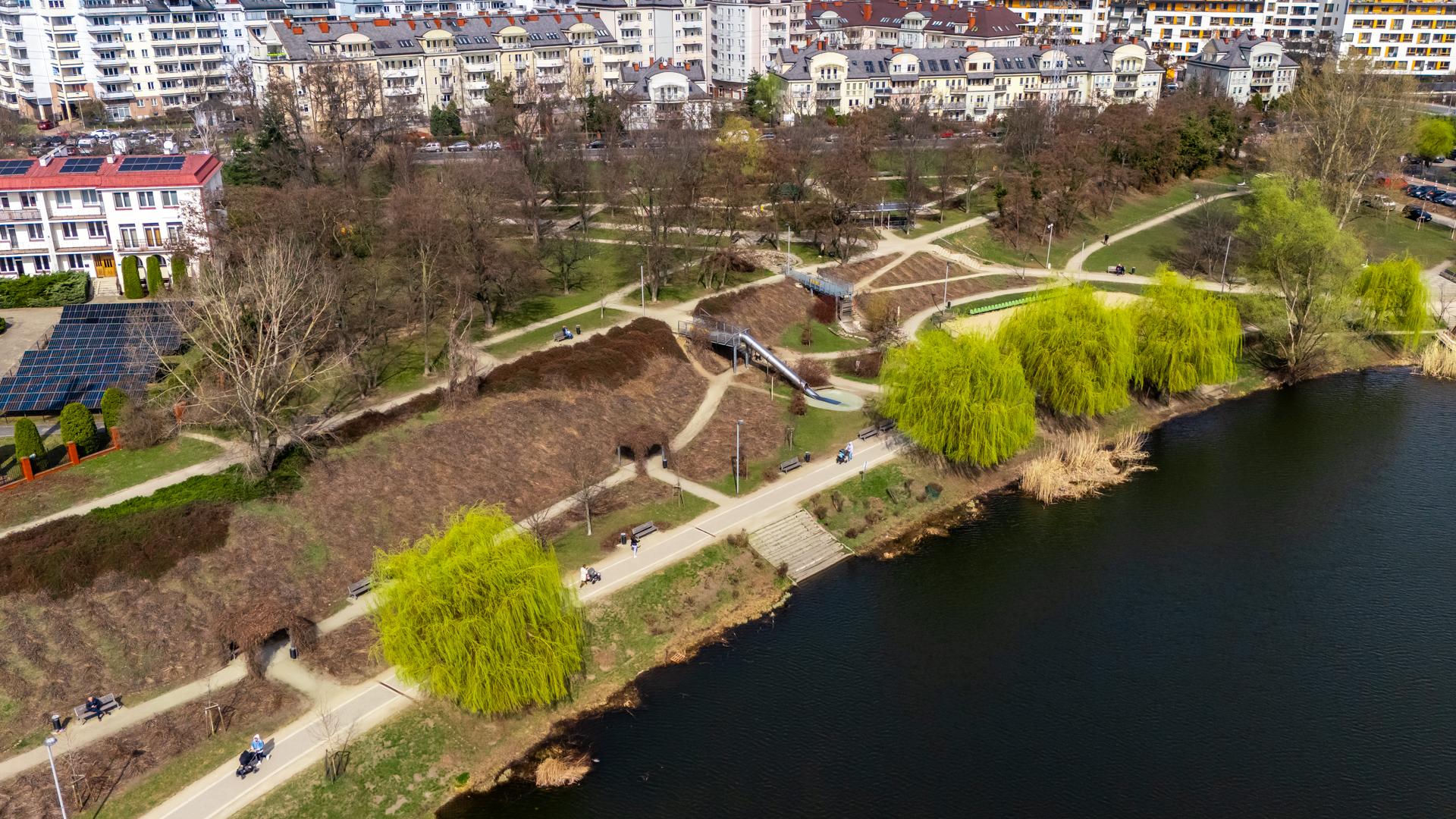 Park Nad Balatonem w Warszawie