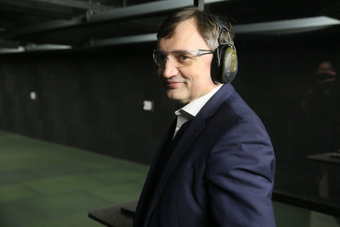 Zbigniew Ziobro, strzelnica