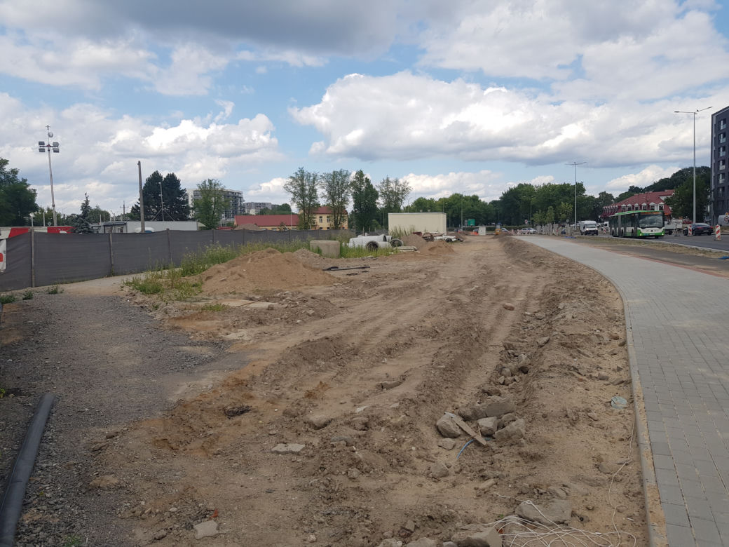 Białystok. Budowa przy dworcu PKP. Zobacz galerię z postępów prac [ZDJĘCIA]