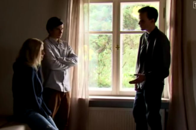 M jak miłość odcinek 1273, Natalka (Marcjanna Lelek), Franek (Piotr Nerelwski), Darek (Marcel Sabat)