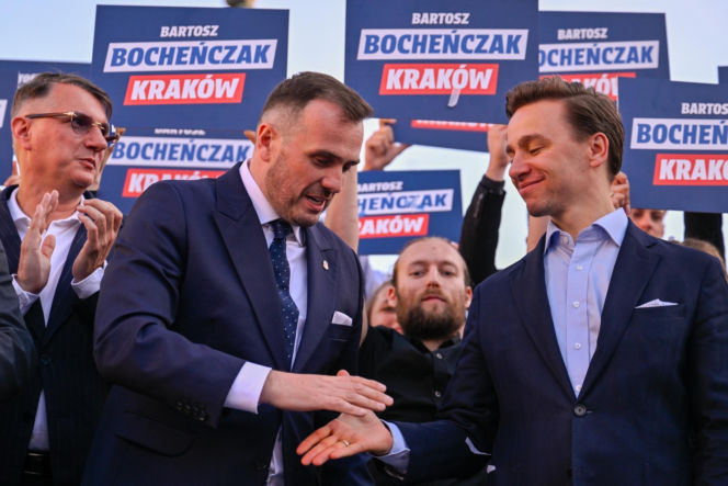 Mentzen i Bosak przedstawili swojego kandydata na prezydenta Krakowa