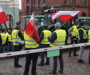Strajk rolników w Bydgoszczy [ZDJĘIA]