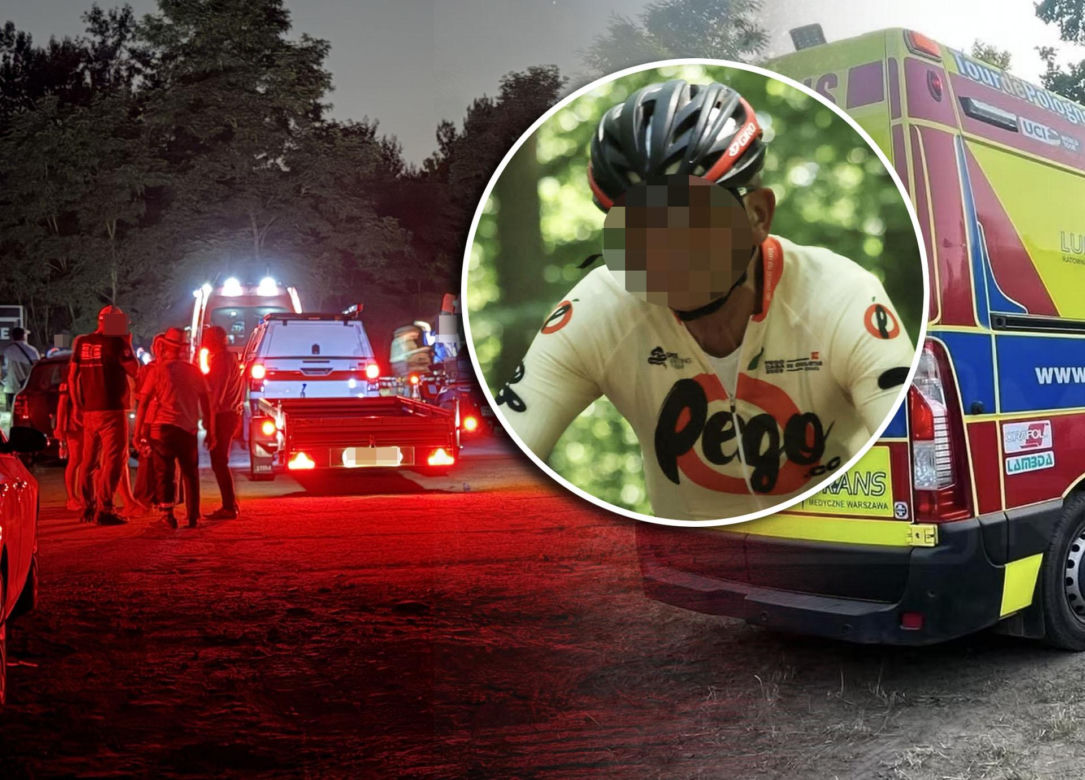 Poszukują 71-letniego Kazimierza, znaleźli już ciało innego kolarza. Dramat na wyścigu w Markach