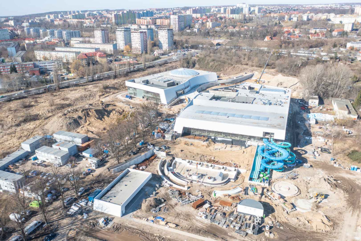 Budowa Fabryki Wody - marzec 2022