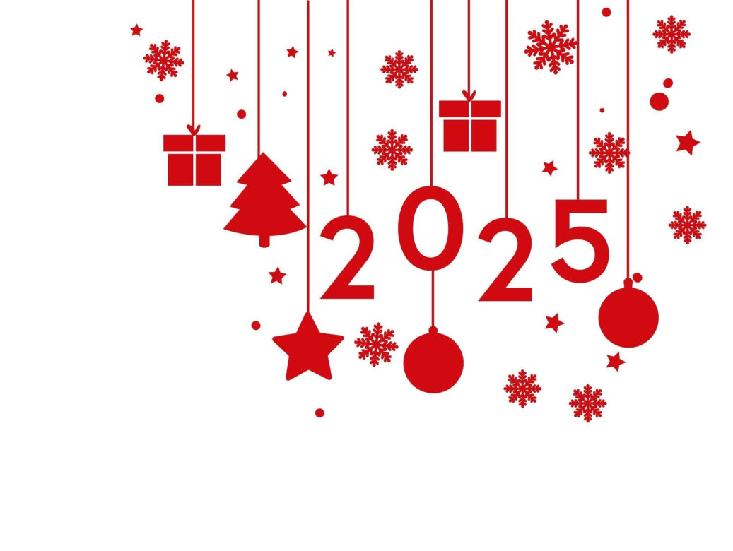 Kartki noworoczne 2025 z życzeniami