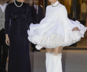 Jennifer Lopez w sukni Stephane'a Rollanda
