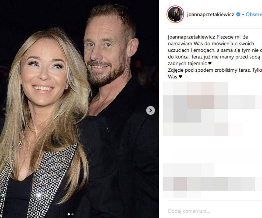 Joanna Przetakiewicz nie potrzebuje ślubu z Rinke Rooyens