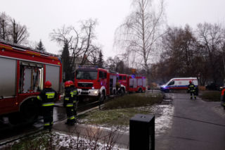 Kraków: Pożar w przedszkolu w pobliżu ul. Mazowieckiej! [ZDJĘCIA, WIDEO]