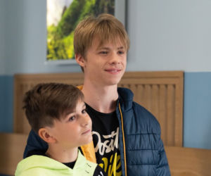 Na dobre i na złe odc. 833. Jaś (Mateusz Bożek) i Adaś (Artur Sokólski)