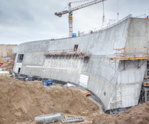Budowa Fabryki Wody - grudzień 2020