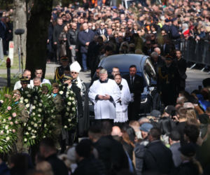Ból, rozpacz, łzy. Poruszające sceny na pogrzebie Łukasza Litewki