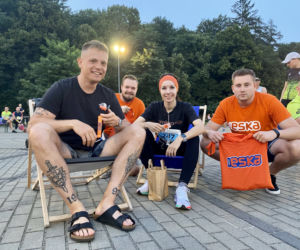 Ekipa Eska Summer City wspierała maratończyków podczas 7. Nocnego Maratonu Szczecińskiego