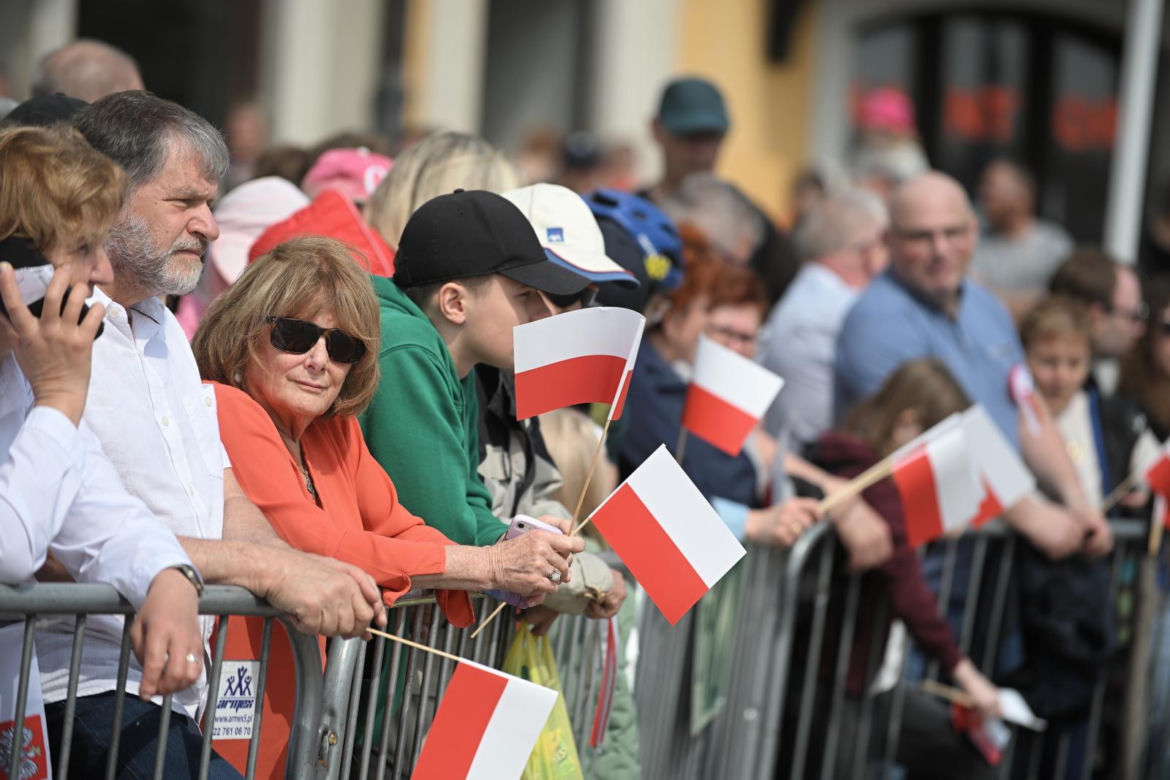 Uroczystości na pl. Zamkowym w Warszawie (3.05.2025)