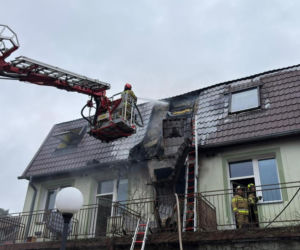 Pożar DPS-u w Szczawnie