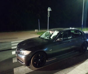 Koszmarny wypadek w Krakowie. Wbiegł wprost pod BMW, zginął na miejscu