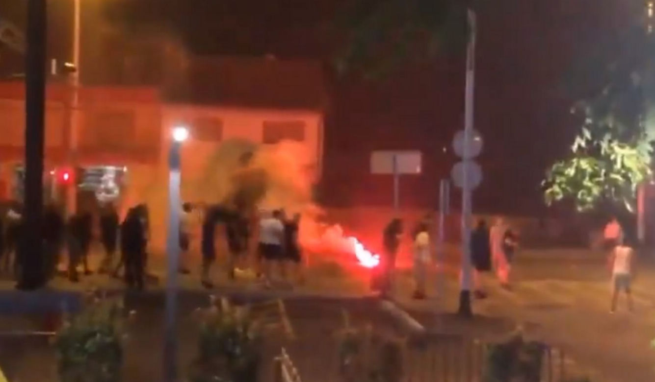 Zamieszki w Zagrzebiu z udziałem kibiców Legii Warszawa