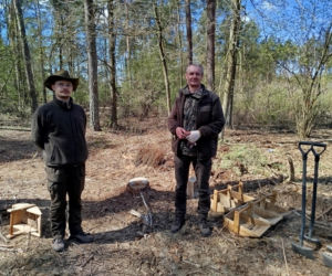 W Lesie Sekulskim rośnie już kilkaset nowych, młodych buków! Drzewa zasadzili członkowie siedleckiego samorządu i leśnicy