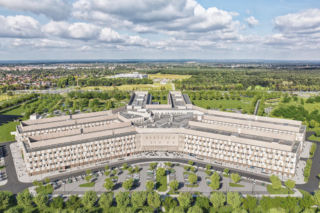 Wizualizacja Dolnośląskiego Centrum Onkologii, Pulmonologii i Hematologii