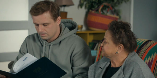 Barwy szczęścia, odc. 3336. Hubert (Marek Molak), Lucyna (Grażyna Zielińska)