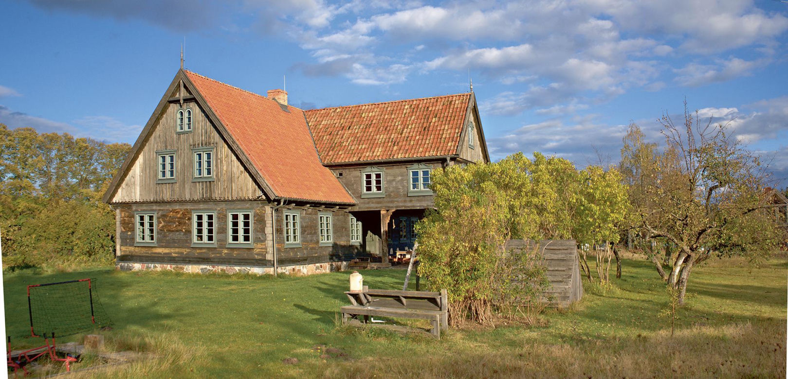 Dom podcieniowy na Żuławach