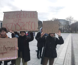 Manifestacja w obronie klimatu