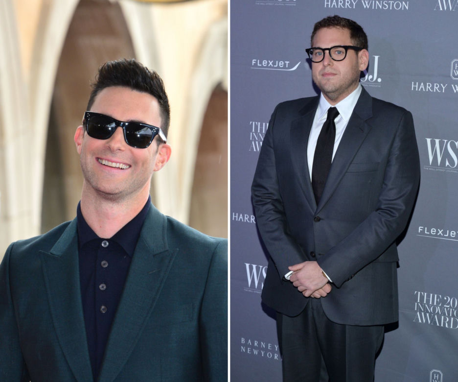 Adam Levine i Jonah Hill