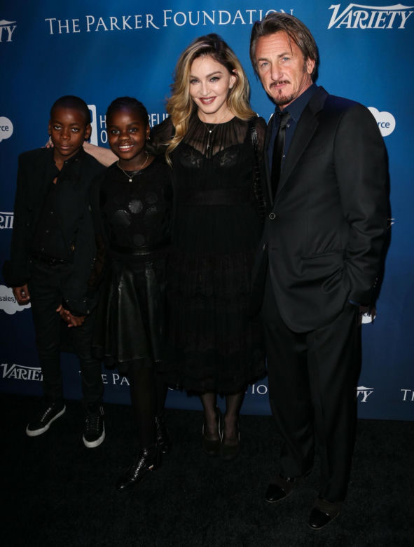 Madonna i Sean Penn w 2016 roku