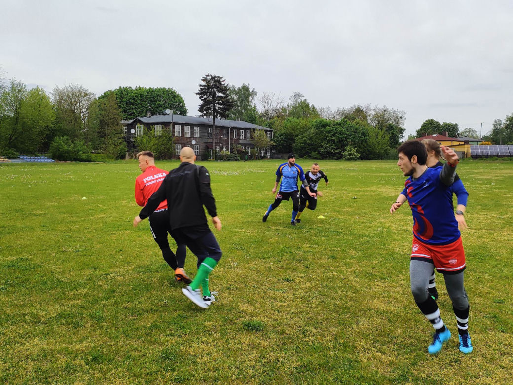 Jak wyglądają treningi łódzkiej drużyny rugby? Sroki szykują się na nowy sezon