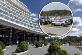 Efekt Książula w hotelu Gołębiewski w Pobierowie? Parking tonie w samochodach! 