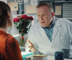 M jak miłość odc. 1921. Joanna (Dominika Sakowicz), Artur Rogowski (Robert Moskwa)