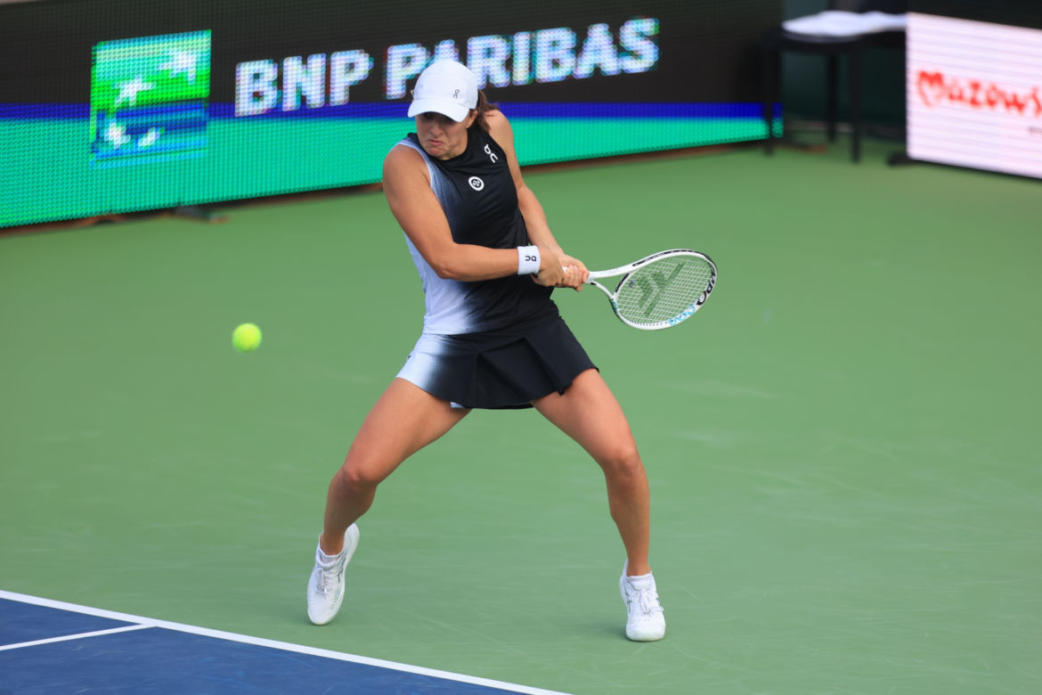 Mecz Iga Świątek - Claire Liu na WTA BNP Paribas Warsaw Open