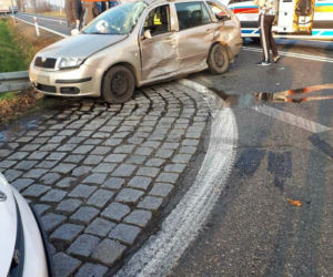 Wypadek DK78 Sączów