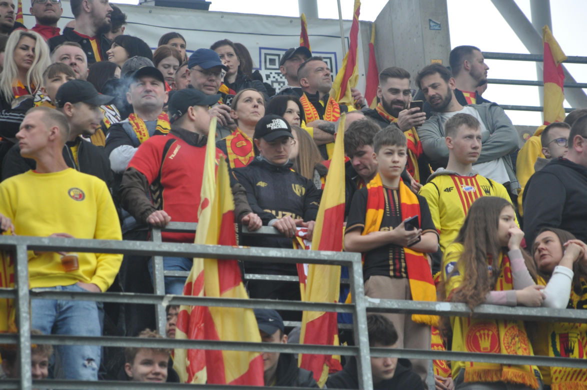 Tak dopingowali kibice na meczu Korona Kielce - Radomiak Radom