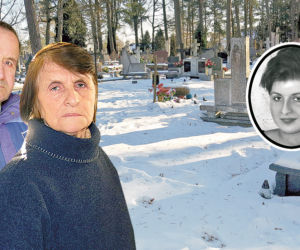 Tu pochowamy naszą Wioletkę
