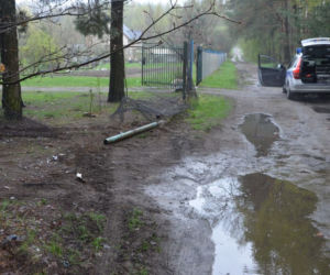 Przez kałużę może trafić za kratki