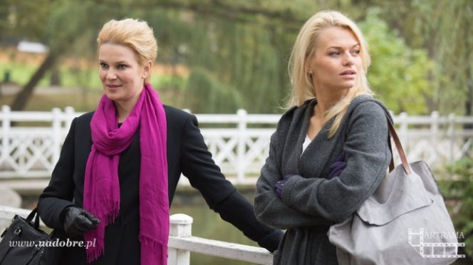 Na dobre i na złe odc. 549.Dorota (Aneta Todorczuk-Perchuć), Agata Woźnicka (Emilia Komarnicka)