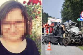 Wypadek w Grębiszewie. Martyna ratowała innych, sama walczy o życie [WIDEO, ZDJĘCIA]