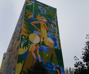 Ekologiczny mural w Bydgoszczy