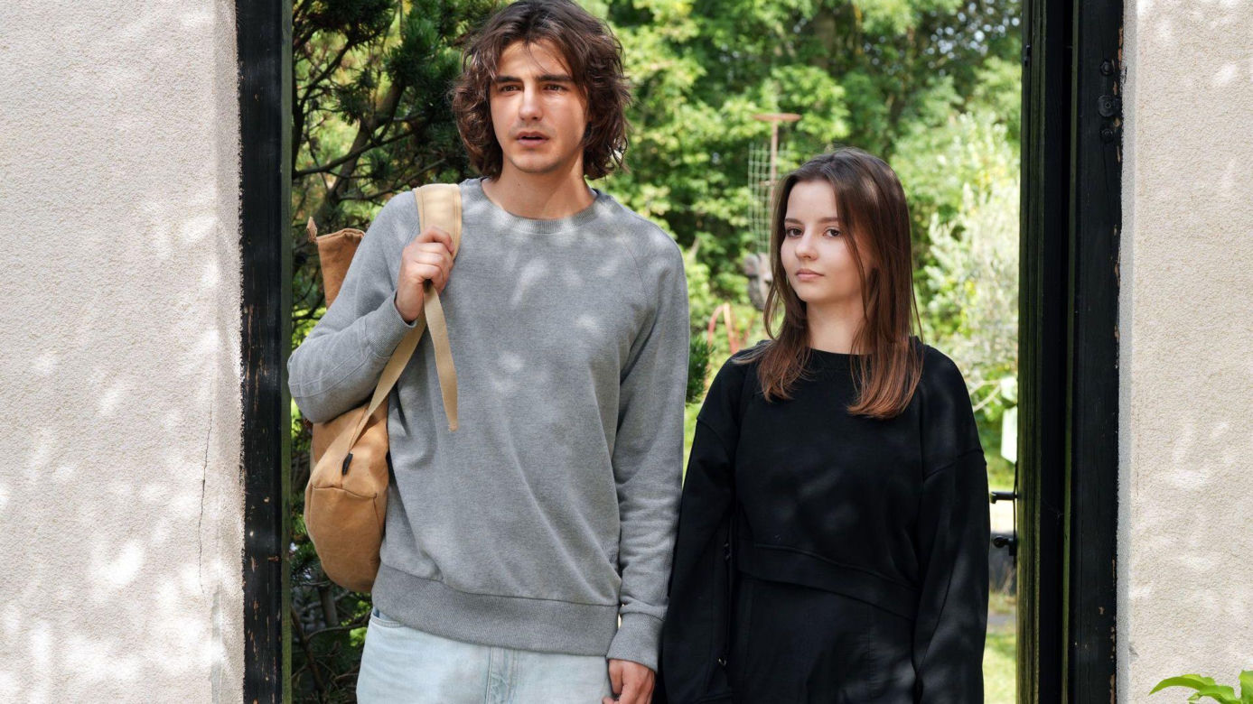 Barwy szczęścia, odc. 3315. Ewa (Gabriela Ziembicka), Romeo (Jacek Tyszkiewicz)