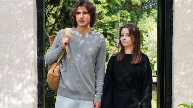 Barwy szczęścia, odc. 3315. Ewa (Gabriela Ziembicka), Romeo (Jacek Tyszkiewicz)