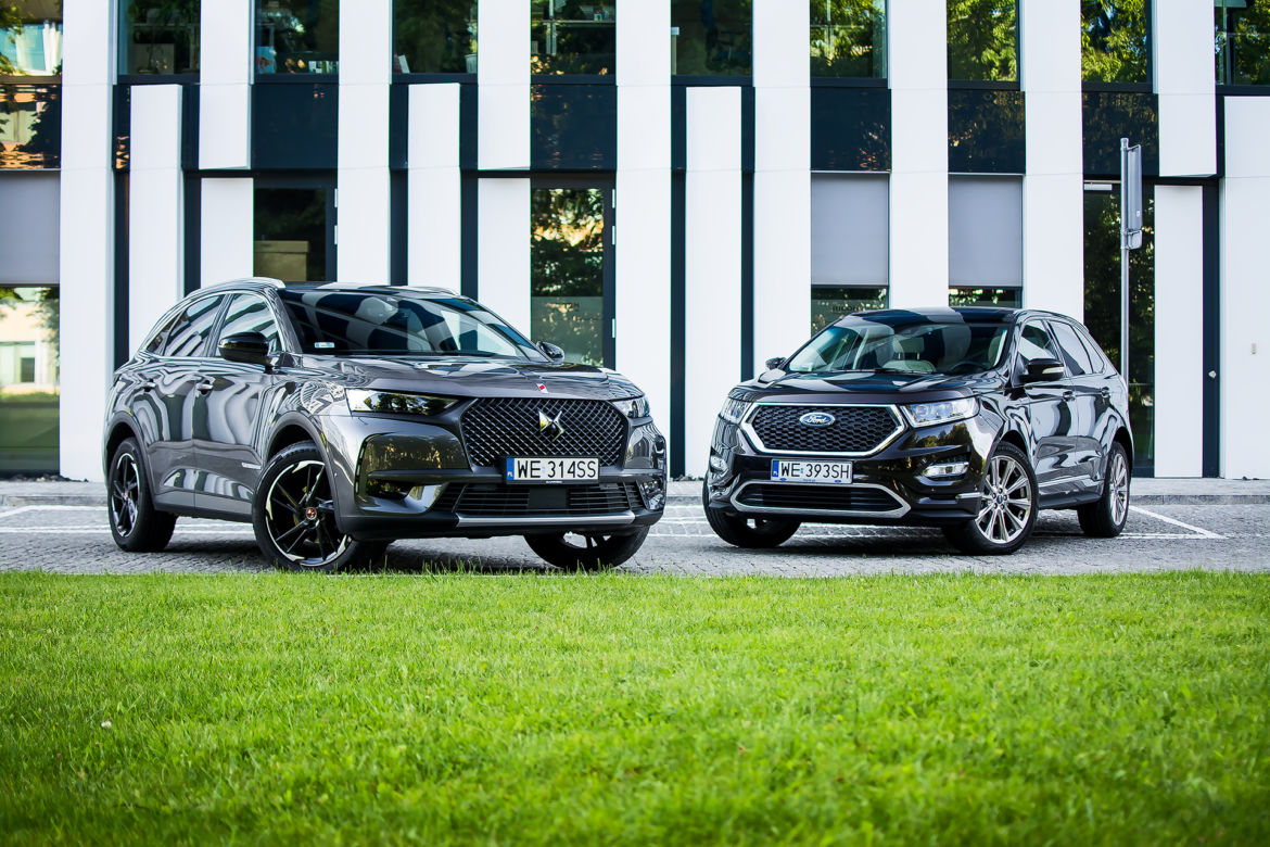 Ford Edge Vignale 2.0 TDCi vs. DS 7 Crossback 2.0 BlueHDI