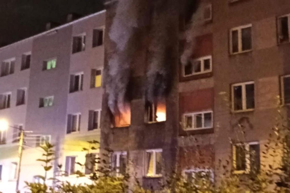 Łukasz Schon uratował z pożaru mieszkańców Chorzowa. Sam potrzebuje pomocy