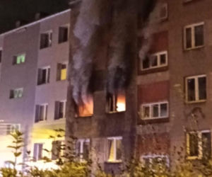 Łukasz Schon uratował z pożaru mieszkańców Chorzowa. Sam potrzebuje pomocy