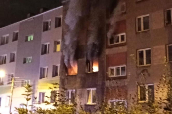 Łukasz Schon uratował z pożaru mieszkańców Chorzowa. Sam potrzebuje pomocy