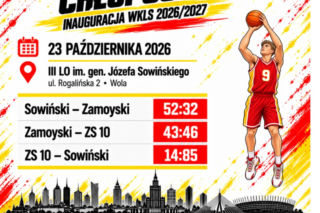 Wielkie emocje na samym starcie! Ruszyła Warszawska Koszykarska Liga Szkół